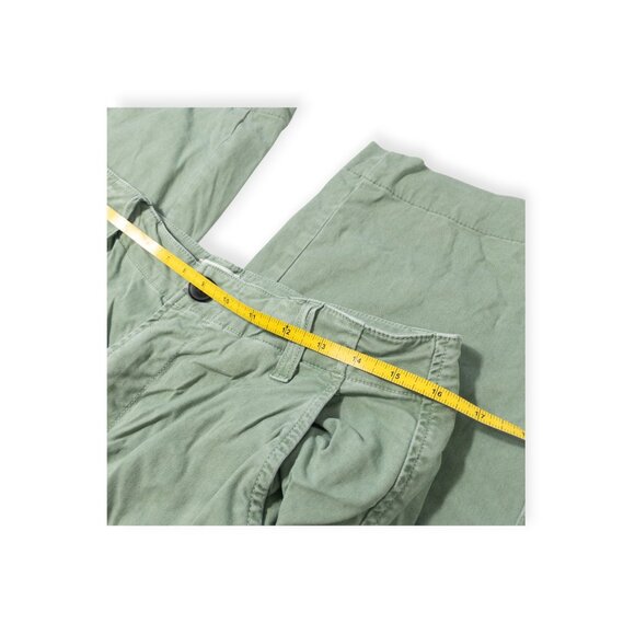 Citizens of Humanity Delena Cargo Green SZ 28 Pockets Baggy Utility Style Nova - Picture 10 of 16